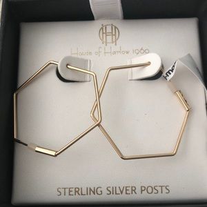 House of Harlow earrings